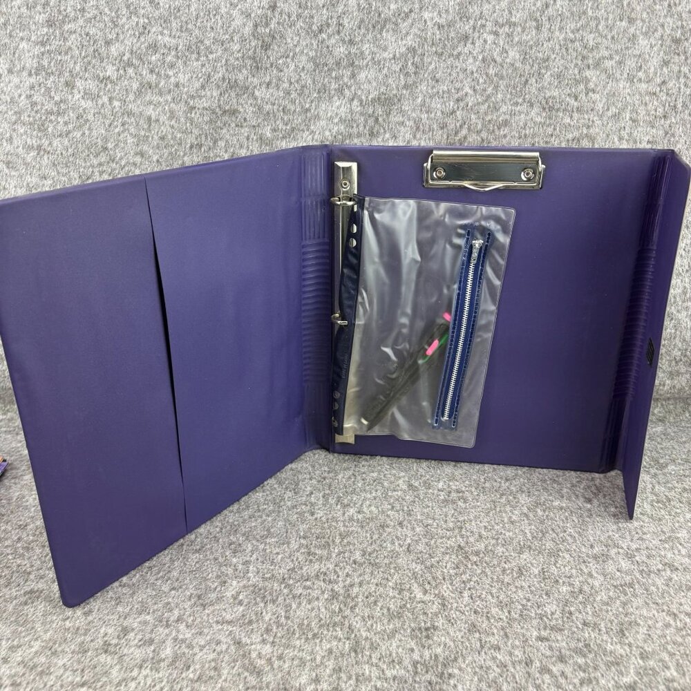 ✅VTG MEAD 1.5" Binder W/11 Sophisticats Folders & Pencil Pouch Morgan Creative - Picture 13 of 16